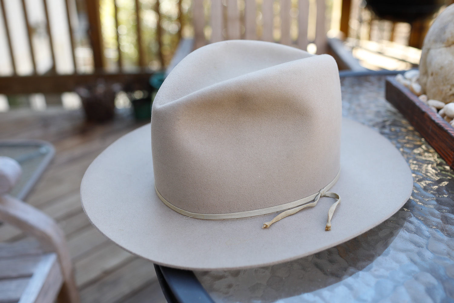 1950's Stetson 3X Embroidered Last Drop 7 1/8 | The Fedora Lounge