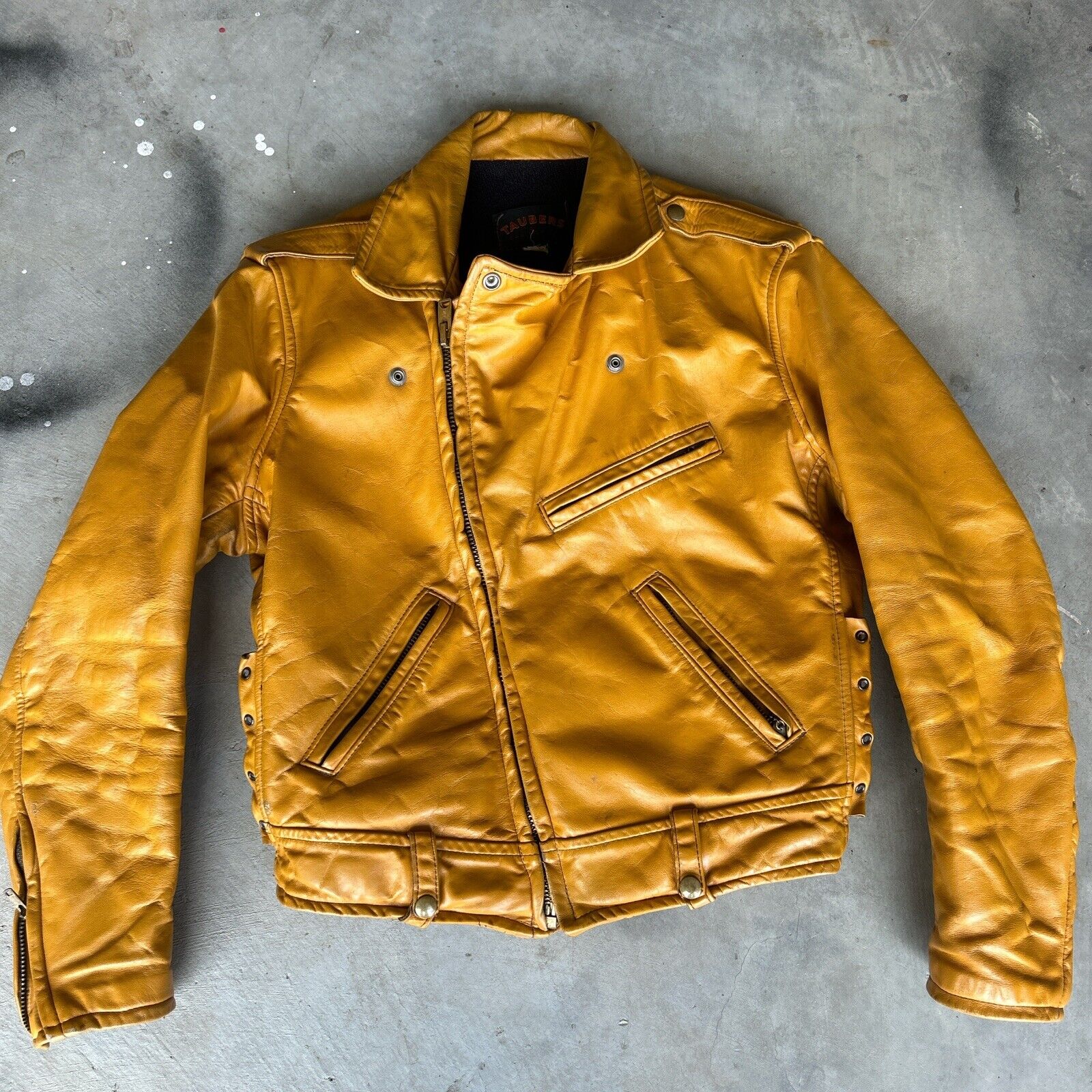 FS: Vintage (50s?) Well Made Leather Jacket Co of California CHP