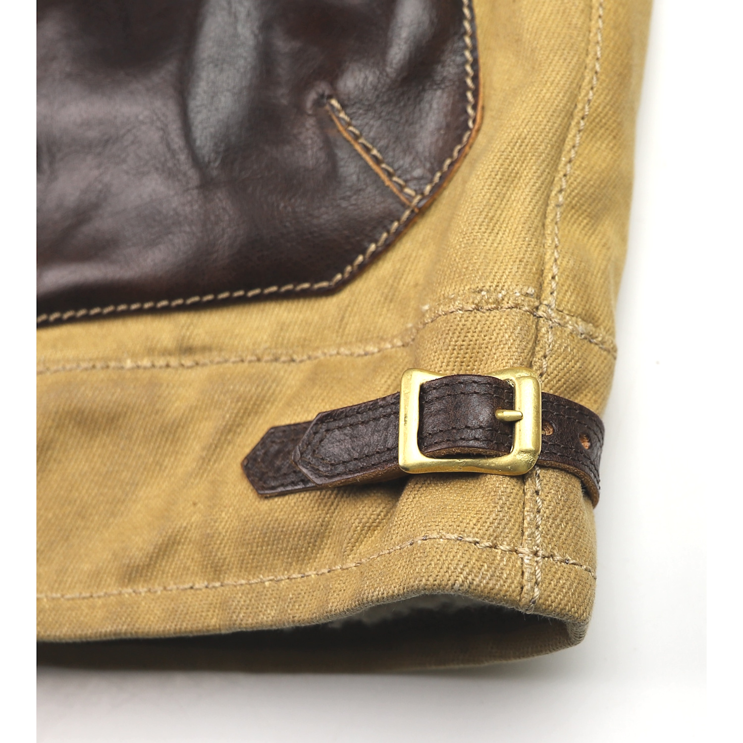 Thedi Civilian B-3 Canvas and Shearling 7VB side buckle.jpg