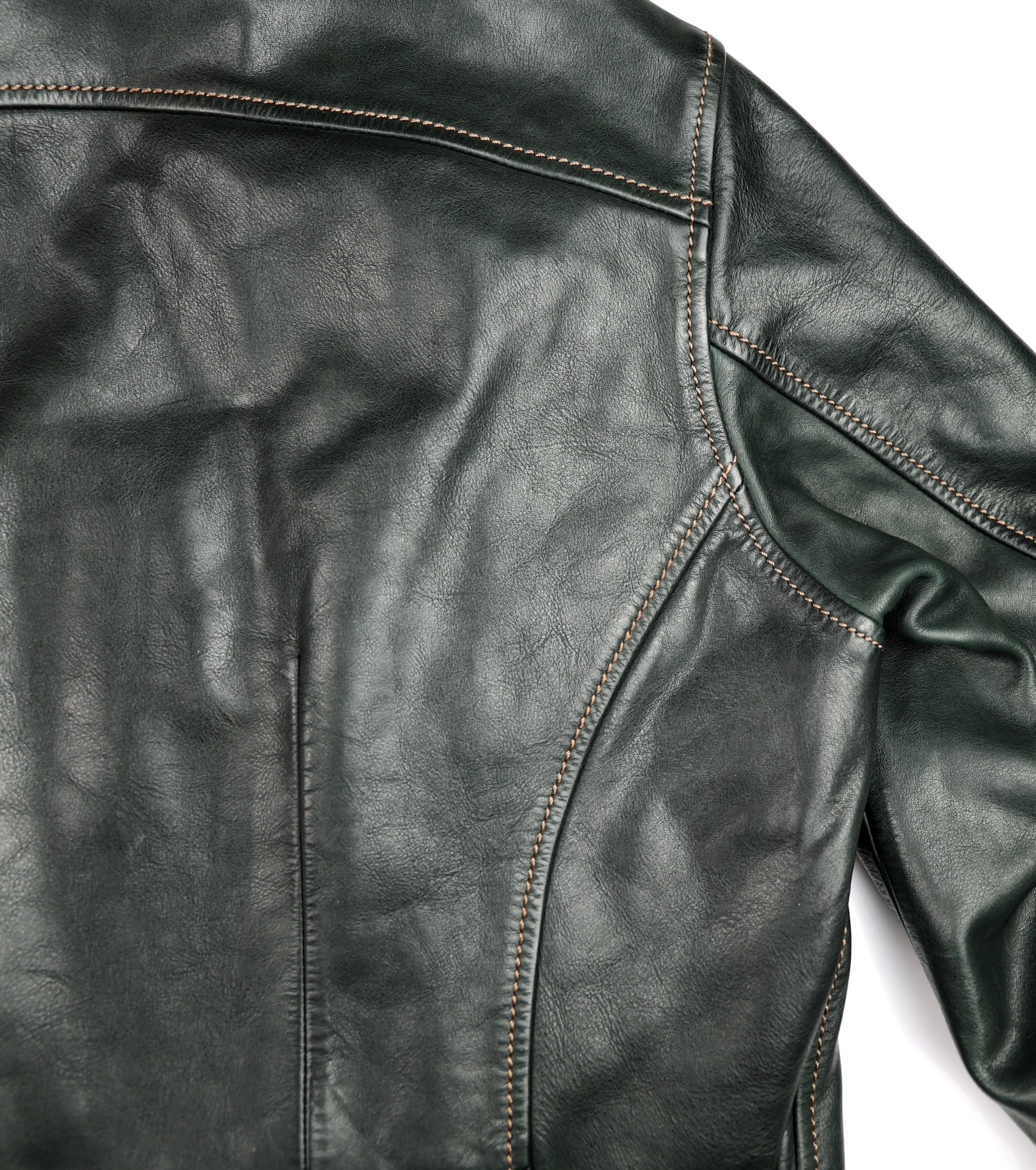 Thedi Evander Evergreen Kingdom Cowhide upper back.jpg