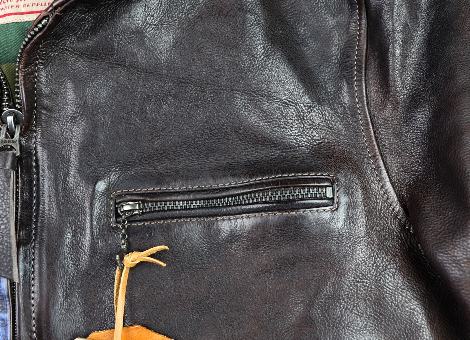 Thedi Markos Zip-Up Shawl Collar Brown Canneto Cowhide XL1 chest pocket.jpg
