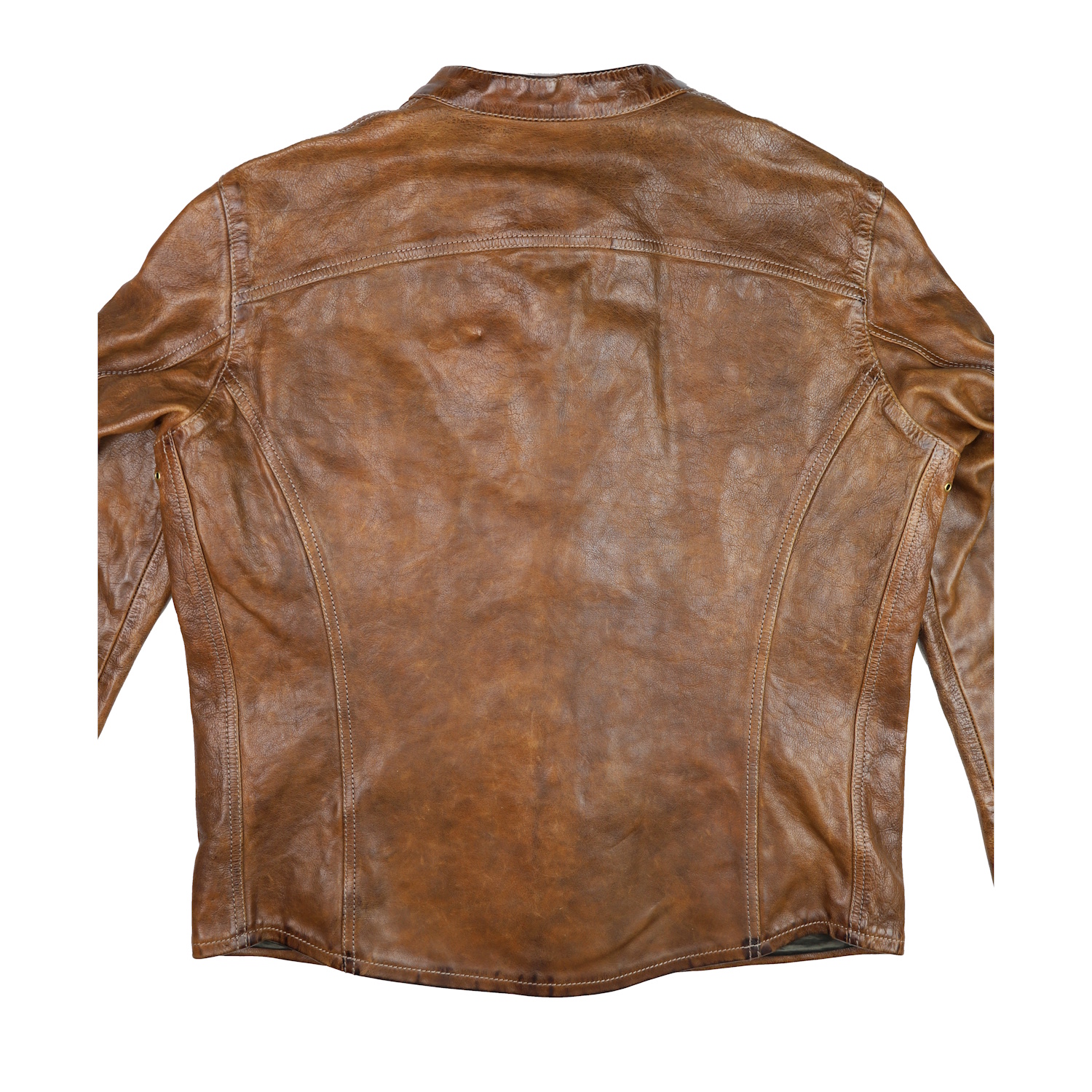 Thedi Phenix Cafe Racer Light Brown Toscano Buffalo back.jpg