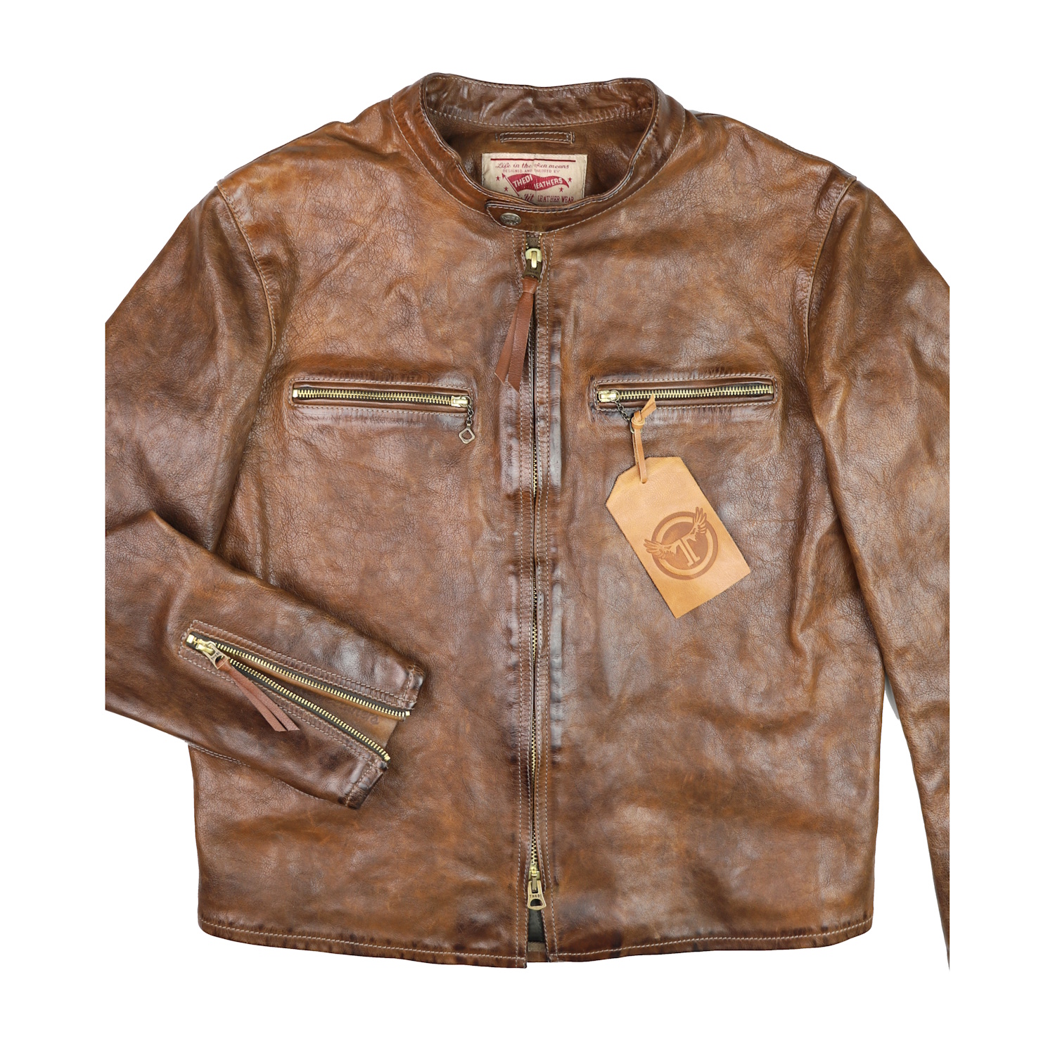 Thedi Phenix Cafe Racer Light Brown Toscano Buffalo front.jpg