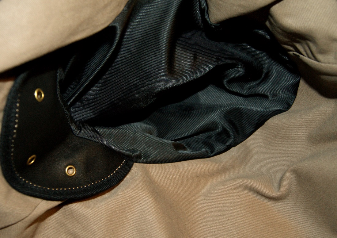Thedi Shawl Collar Button-Up Jacket Black Cowhide sleeve lining.jpg