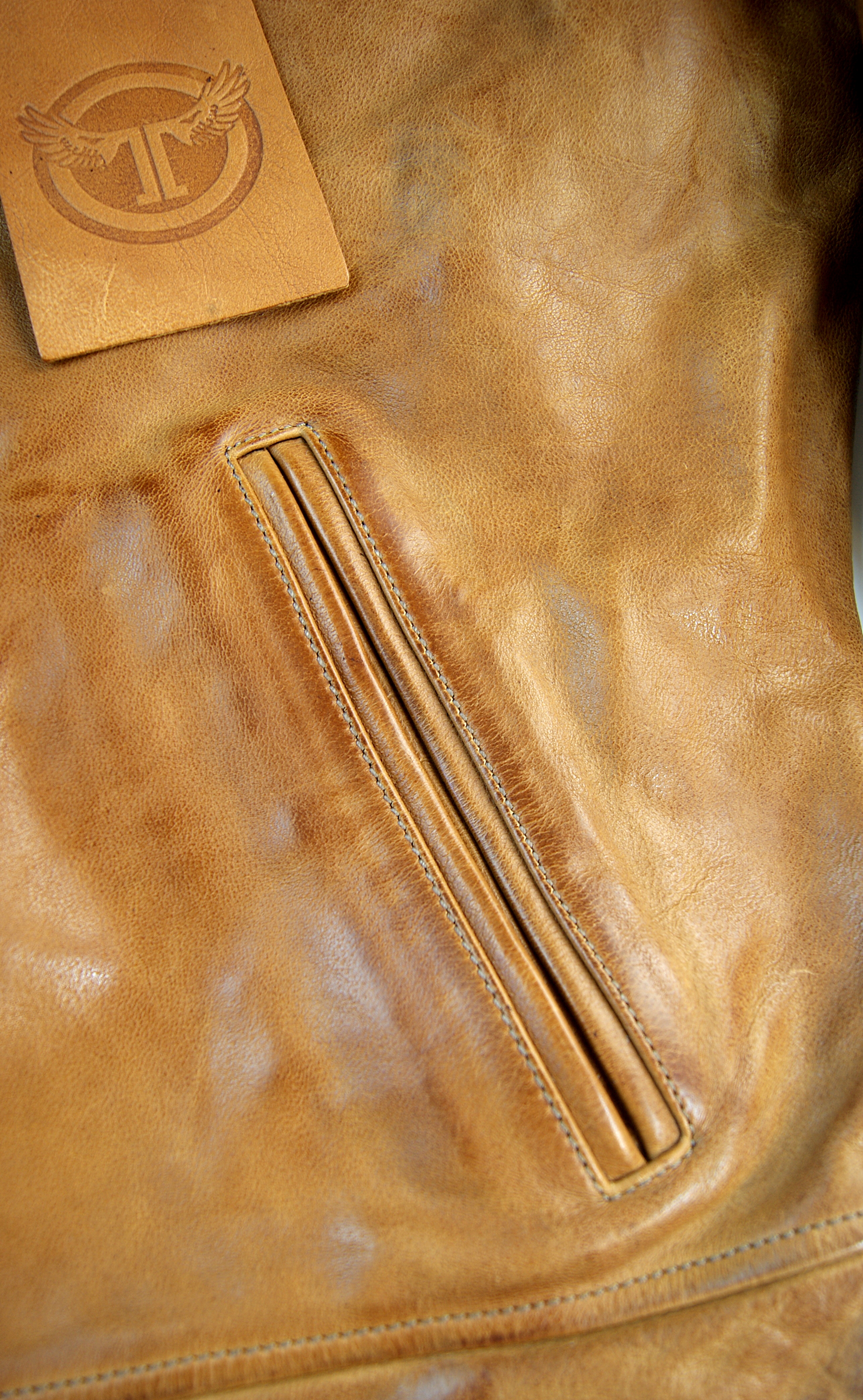 Thedi Shawl Collar Zip Up Cuoio BM8 Handwarmer.jpg