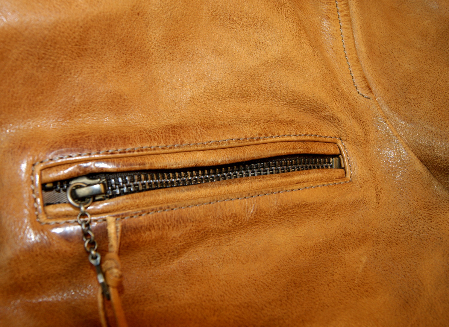 Thedi Zip-Up Shawl Collar Washed Cuoio Buffalo Medium chest pocket.jpg