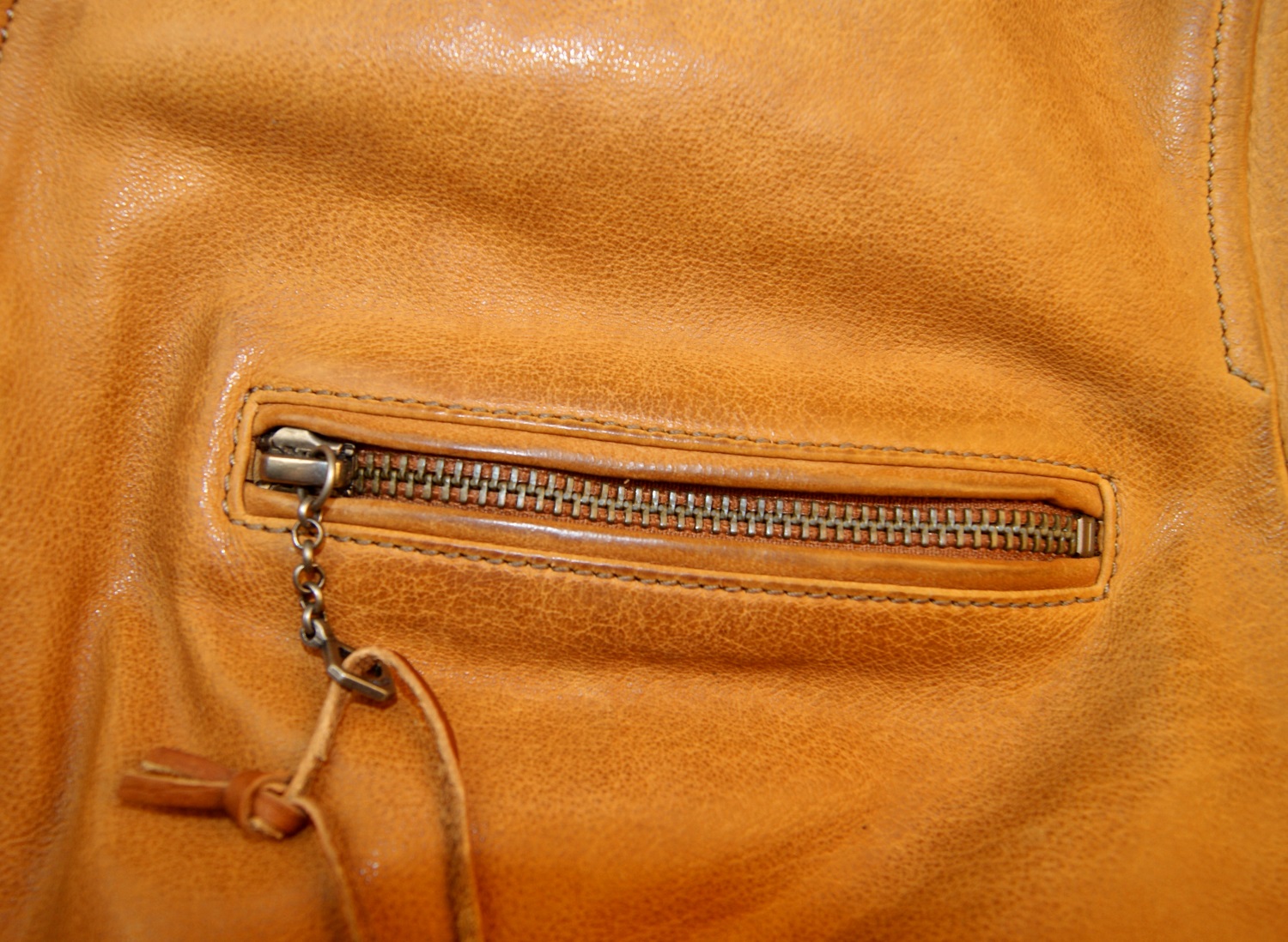 Thedi Zip-Up Shawl Women's Jacket Washed Cuoio Buffalo chest pocket.jpg