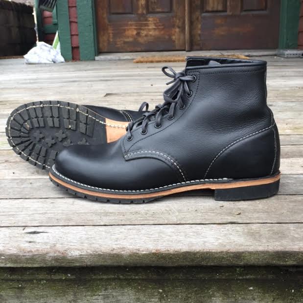 Red Wing 9014 Beckman 6 Round Toe Boot Black Featherstone (US) | lupon ...