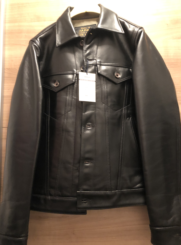 FS: NEW Iron Heart Horsehide Modified Type III Jacket - Black with tags ...