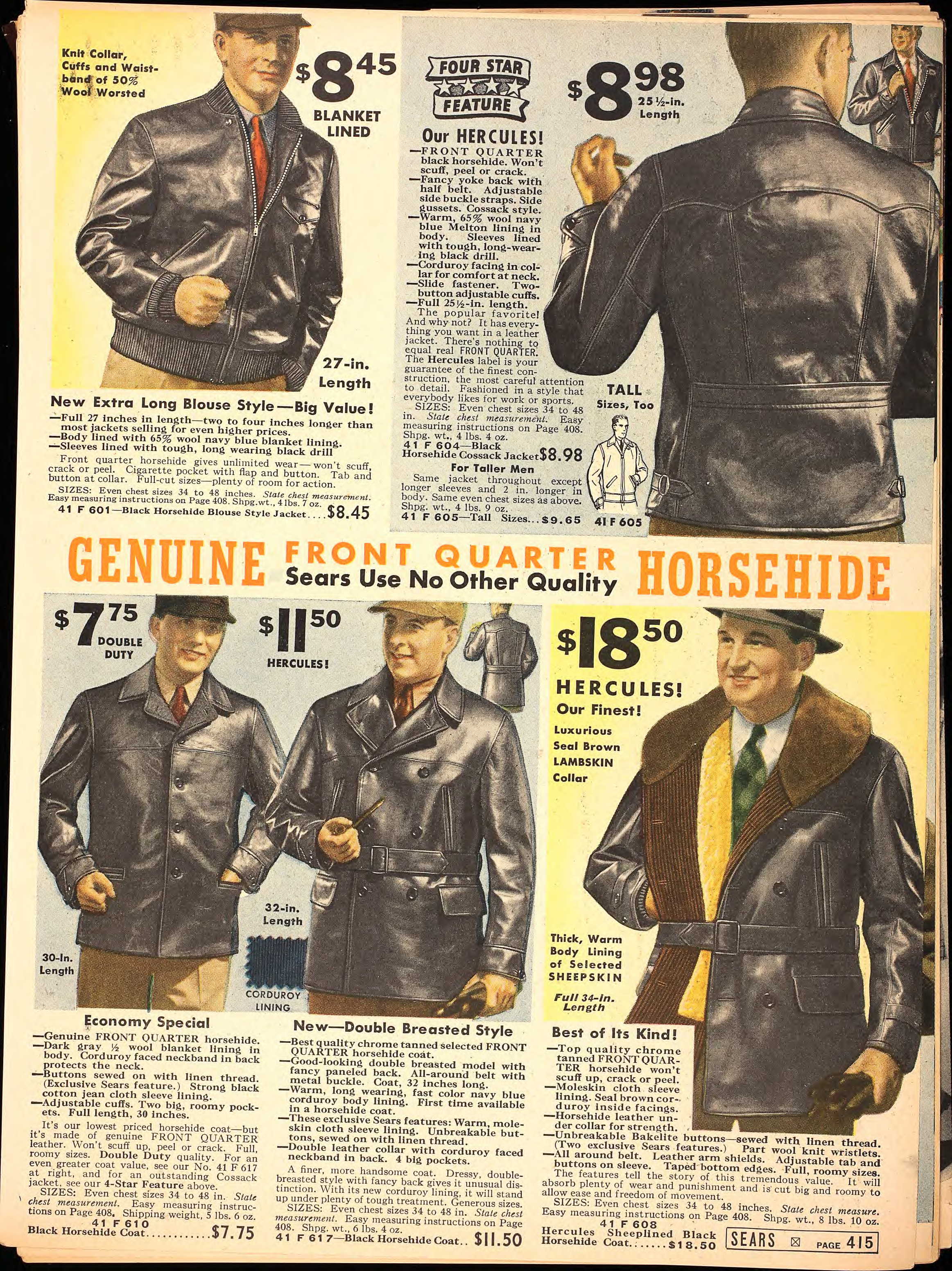 Vintage Outerwear: Threads of the Past | Page 28 | The Fedora Lounge
