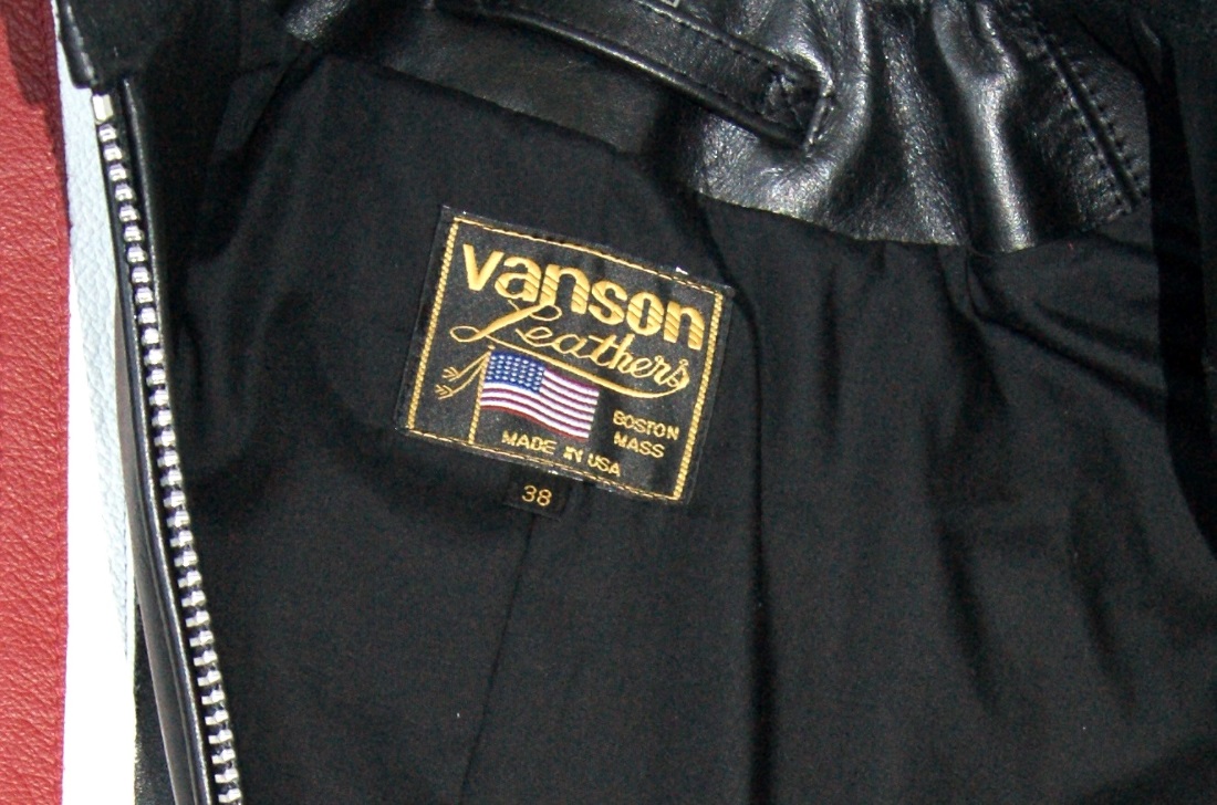 Vanson America Jacket tag.jpg