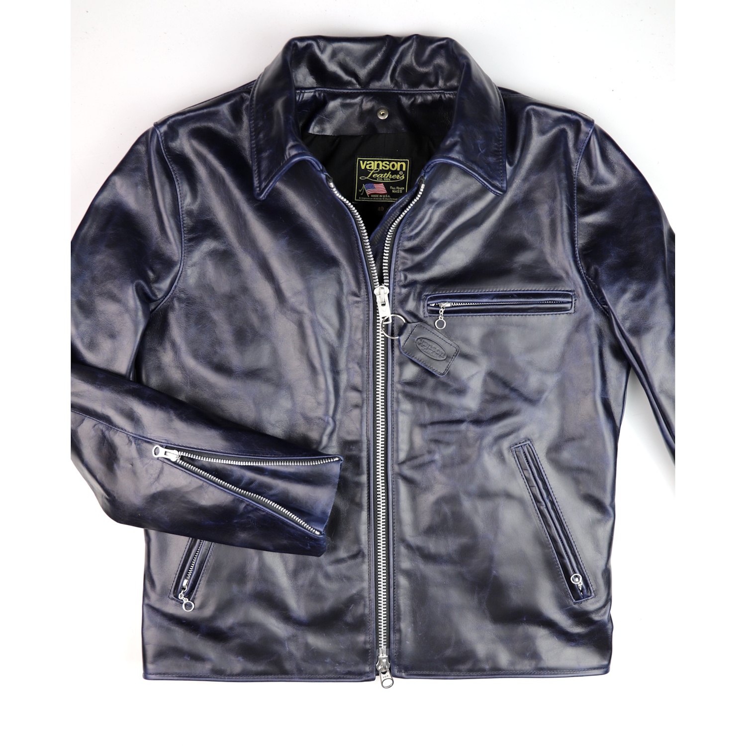 Vanson Oxford Abyss Blue 40C front. IG square.jpg