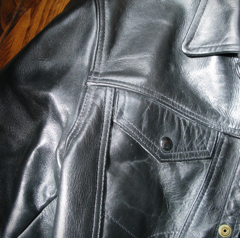 FS Vanson Maverick 42 Black Competition Leather | The Fedora Lounge