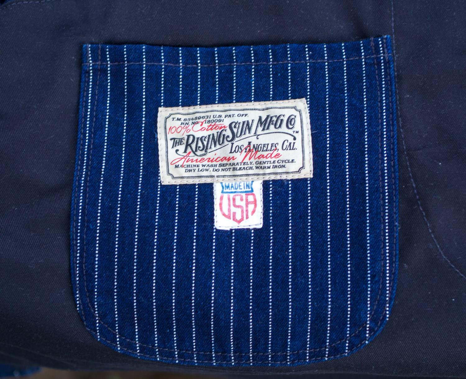 Rising Sun Outdoor Vests Duck & Ticking Stripe - Size Large | The ...