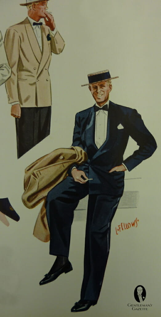 Warm-Weather-Black-Tie-outfit-with-boater-hat-popular-in-the-1930s-523x1030.jpg