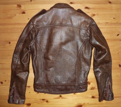 F S 1960s Vintage AMF Harley Davidson Leather Jacket 