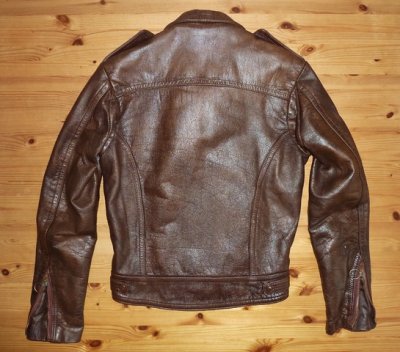 F S 1960s Vintage  AMF  Harley  Davidson  Leather Jacket  