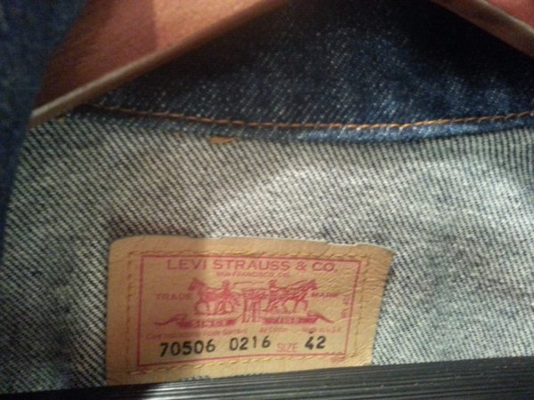 Trying to date my levis jacket. | The Fedora Lounge