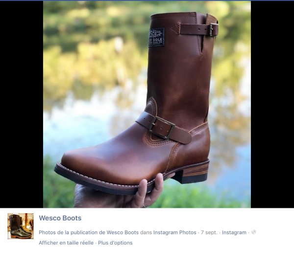 wesco boots france