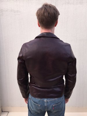 Cordovan Bootlegger Zipped rear.jpg