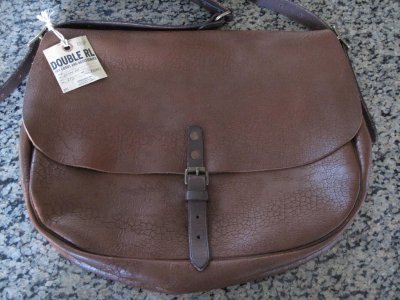 RRL RALPH LAUREN Bowman Leather Mailbag Messenger Shoulder Bag 1.JPG