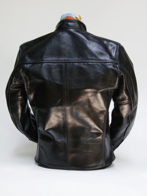Aero Cafe' Racer Black Chromexcel Steerhide back.JPG Aero Cafe' Racer Black Chromexcel Steerhide back.JPG