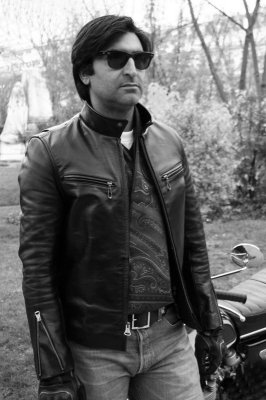 Pegasus Cafe Racer Motorcycle Jacket Vintage Black horsehide.jpg