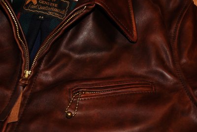 Aero Premier Half Belt Tumbled Brown CXL FQHH chest pocket.JPG Aero Premier Half Belt Tumbled Brown CXL FQHH chest pocket.JPG