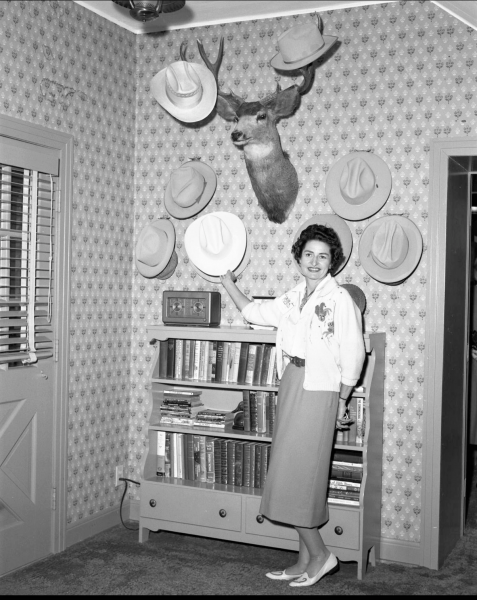 Lady Bird Johnson with LBJ hats.png