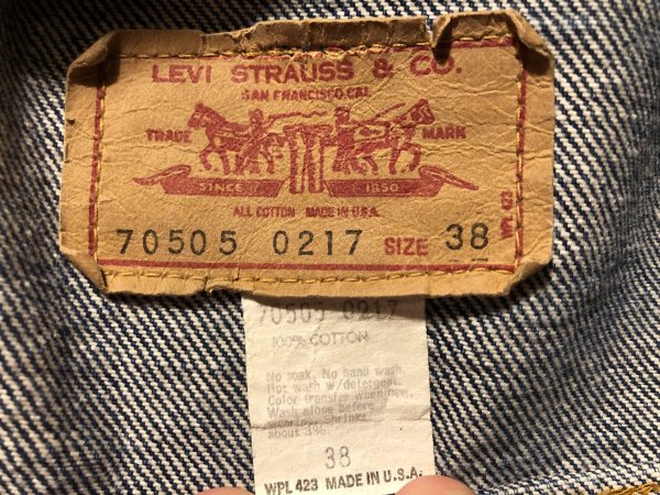 Levis Type III, 70s? 80s? | The Fedora Lounge