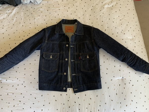 Levis Vintage Clothing LVC Type 2 Denim Jacket 38 Made In The USA