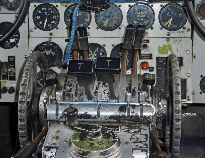Kenai, AK Everts Air Fuel C-46 1 Cockpit Instrument Panel WA 3 Throttle quadrant 1 SMALLER.jpg
