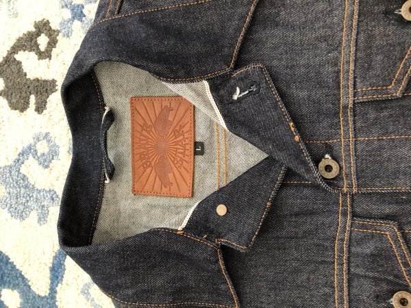 Bravestar Ironside 17oz 'Hatch Attack' Heavyweight Selvage Denim Jacket