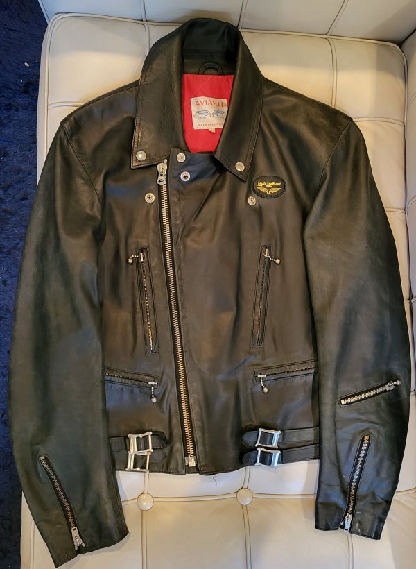 FS: Lewis Leathers Lightning Leather jacket The Fedora Lounge