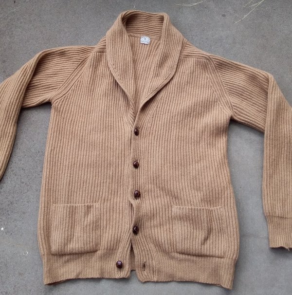 Shawl cardigan - camel hair - Neiman marcus.jpg