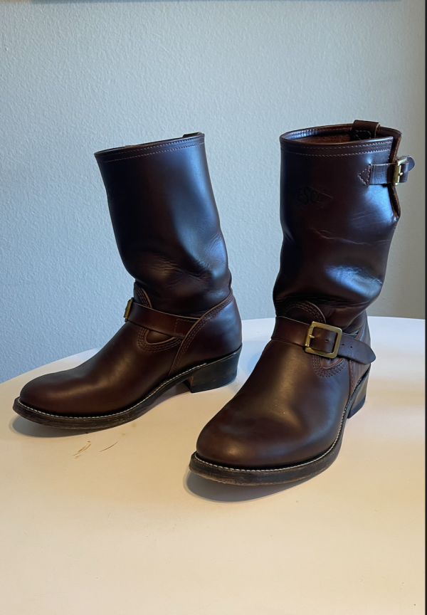 Wesco Mr. Lou in Brown Horsehide, Relast and Resole by Brian @ Roleclub ...