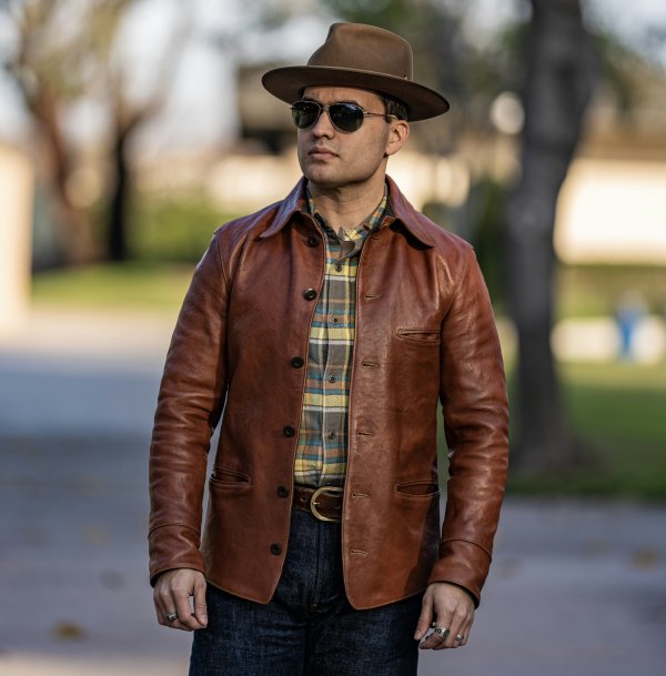 Freewheelers Brakeman Canyon Brown size 36 for sale | The Fedora 
