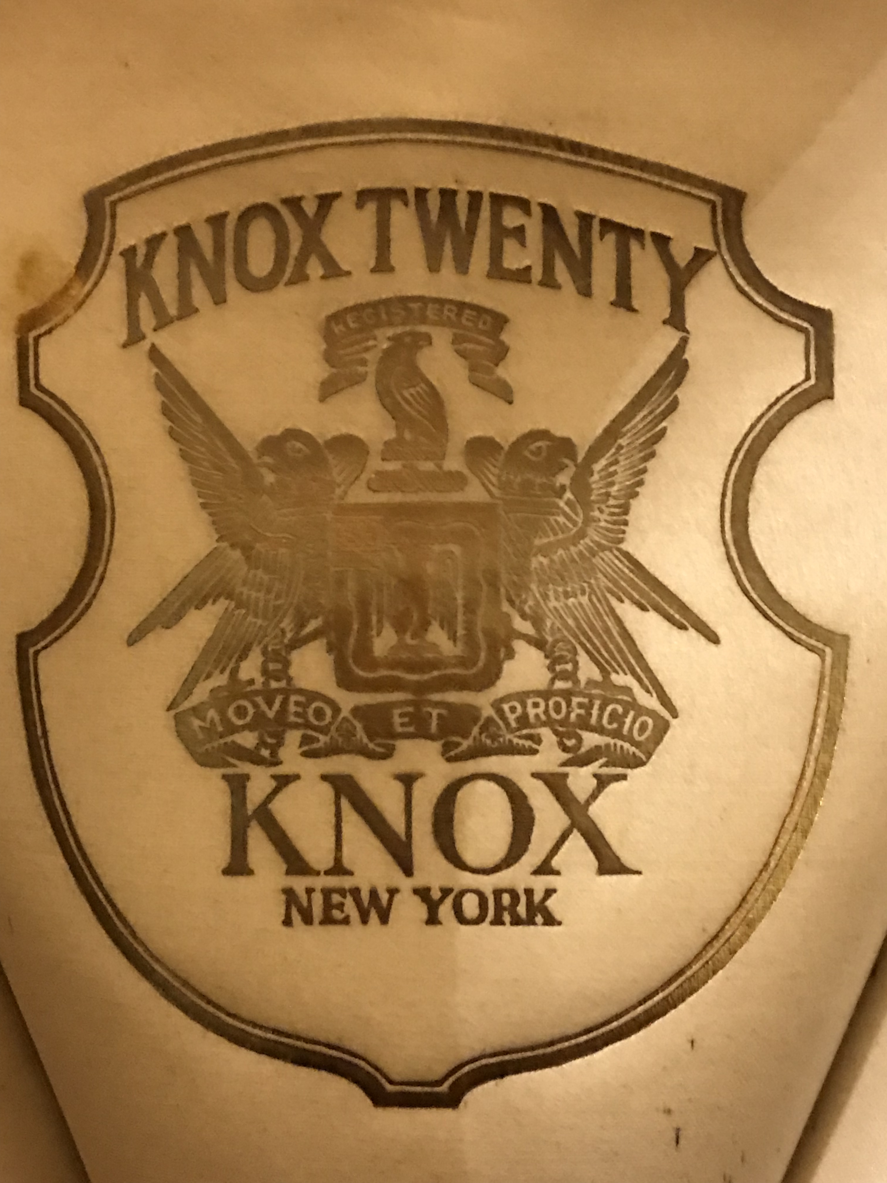 Knox Twenty Emblem